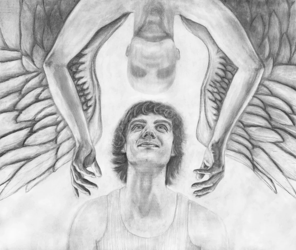 This piece is called faith in the presence of God. by Maddie Delaney