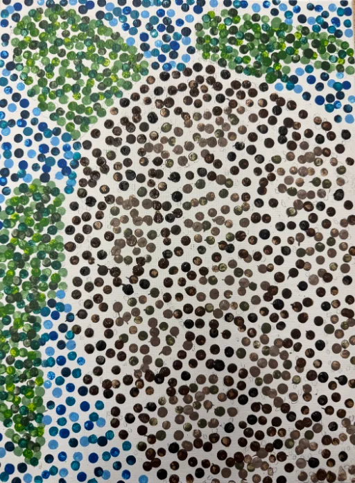Dot Art of a Turtle by Brooke Kopetz