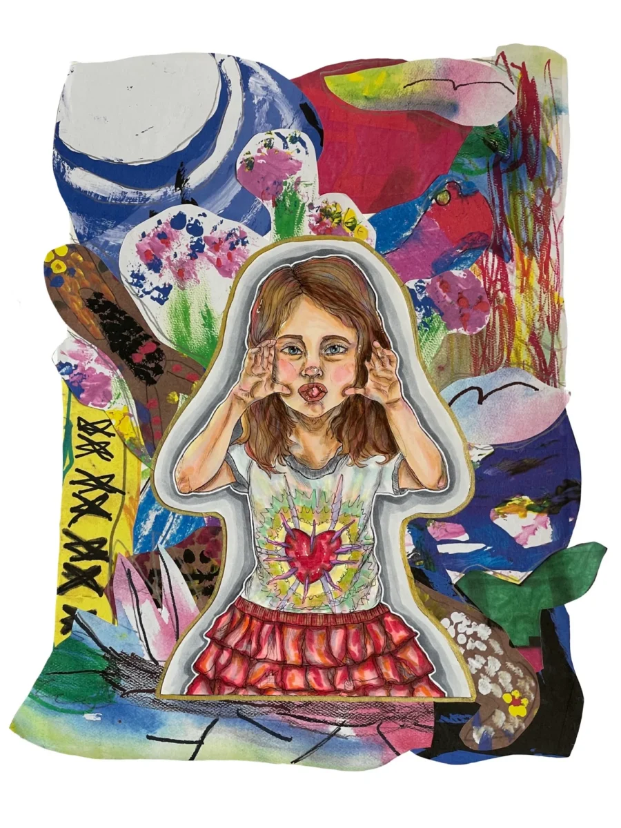 ink & childhood artworks by Mallory Reynolds