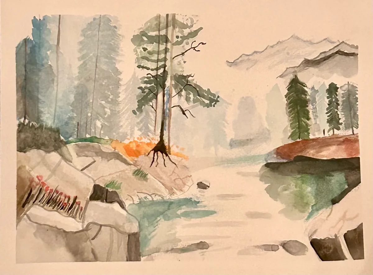 Nature's Silence and Tranquility. by Ilianna Cabrea