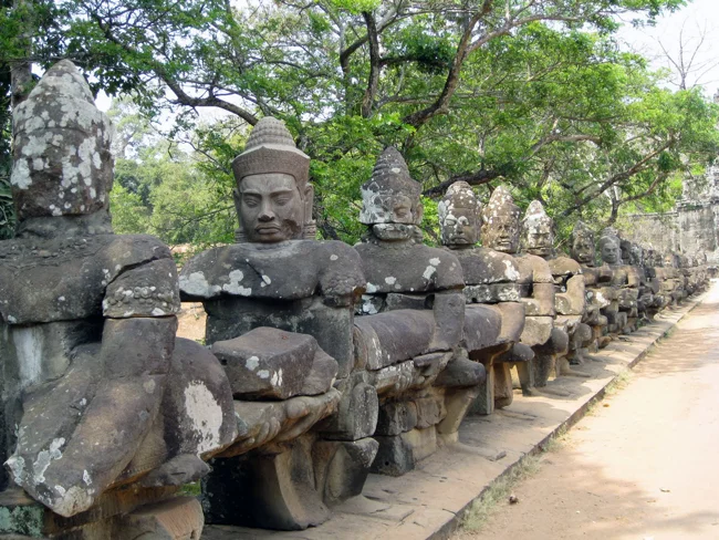 Angkor Thom Gate, Cambodia