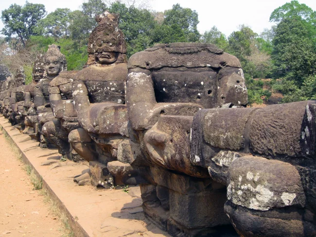 Angkor Thom Gate, Cambodia