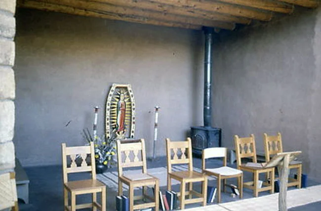 Christ In The Desert Monastery, Abiquiu, New Mexico
