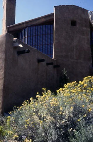 Christ In The Desert Monastery, Abiquiu, New Mexico